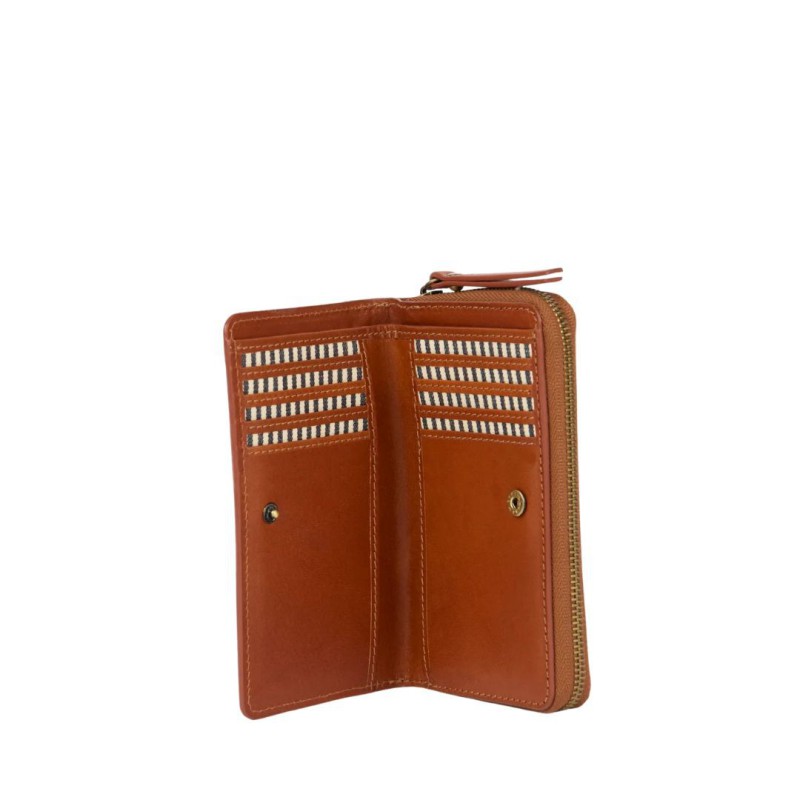 Jett portefeuille Cognac Classic Leather - O My Bag