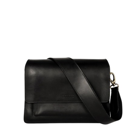 O My Bag - Harper Maxi Black - Sac en cuir à bandoulière