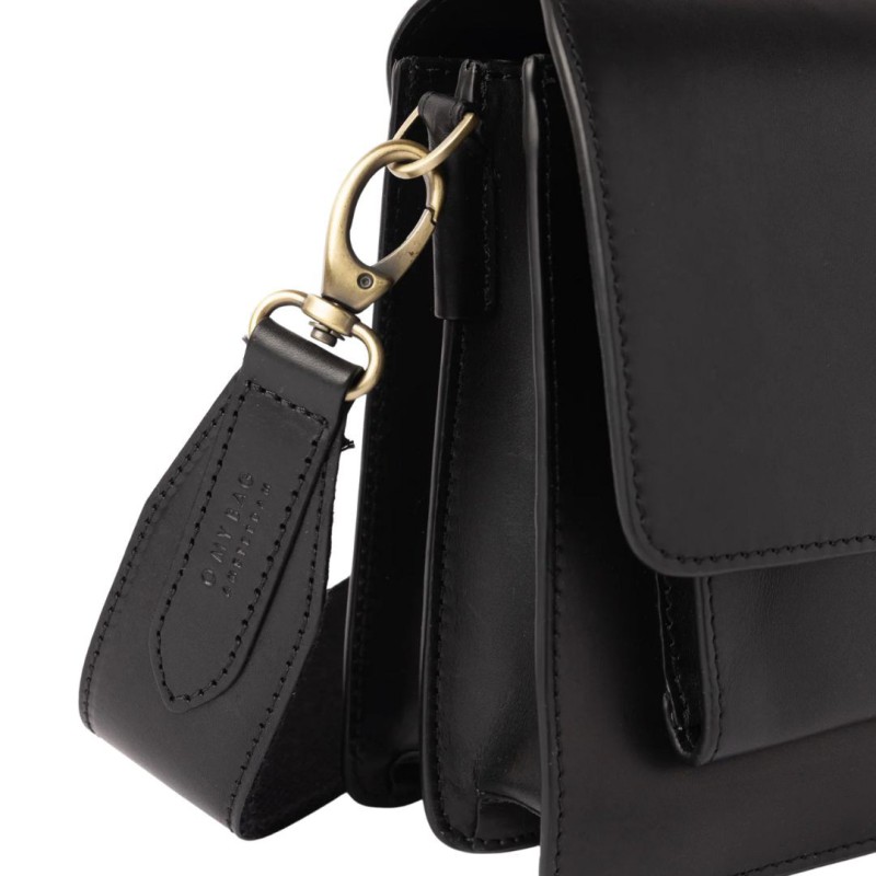 O My Bag - Harper Maxi Black - Sac en cuir à bandoulière