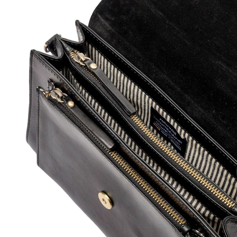 O My Bag - Harper Maxi Black - Sac en cuir à bandoulière