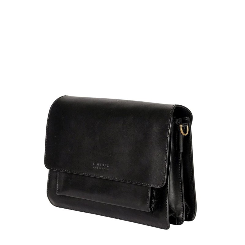 O My Bag - Harper Maxi Black - Sac en cuir à bandoulière