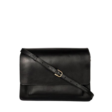 O My Bag - Harper Maxi Black - Sac en cuir à bandoulière