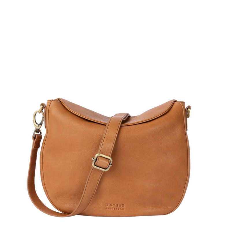 Lana cognac - Sac en cuir à bandoulière - O My Bag