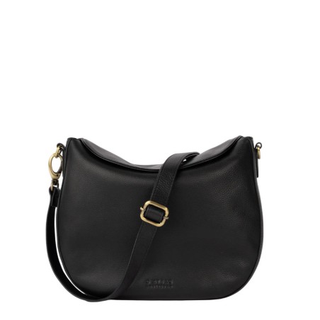 Lana black - Sac en cuir à bandoulière - O My Bag