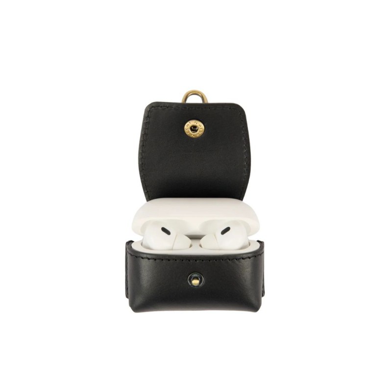*Airpods Case - Black Classic Leather - O My Bag