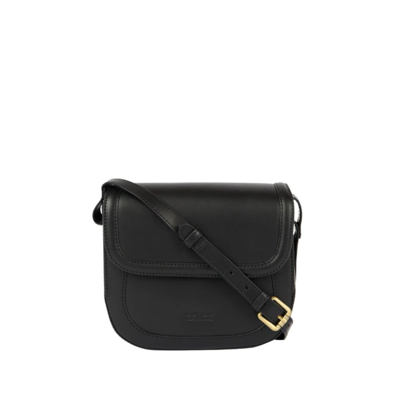 *Nina black - Sac en cuir à bandoulière - O My Bag
