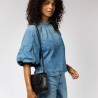*Nina black - Sac en cuir à bandoulière - O My Bag