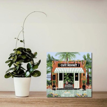 Puzzle 1000 pièces - Café Beignet - Pieces & Peace