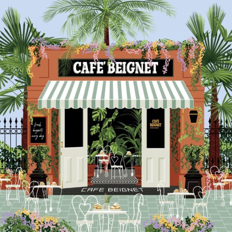 Pieces & Peace - Puzzle 1000 pièces - Café Beignet