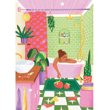 Pieces & Peace - Puzzle 500 pièces -Bathroom