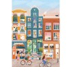 Puzzle 500 pièces - Nine Streets, Amsterdam - Pieces & Peace