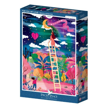 Puzzle 500 pièces -Pour toi, mon amour - Pieces & Peace
