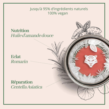 Lips & Blush All Tigers – 2-en-1 lèvres & joues | Green & Vegan Makeup