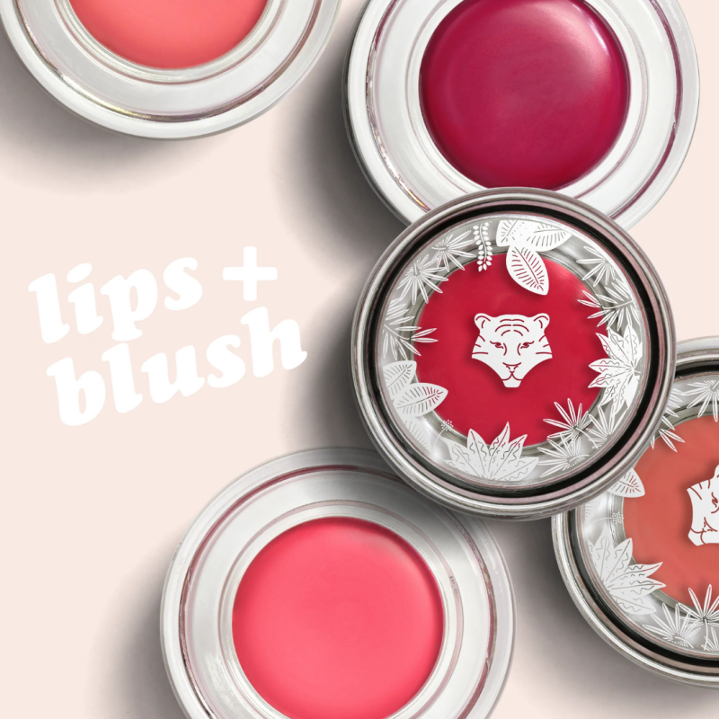 Lips & Blush All Tigers – 2-en-1 lèvres & joues | Green & Vegan Makeup
