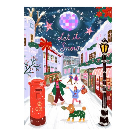 Puzzle 500 pièces - Let it snow Londres - Pieces & Peace