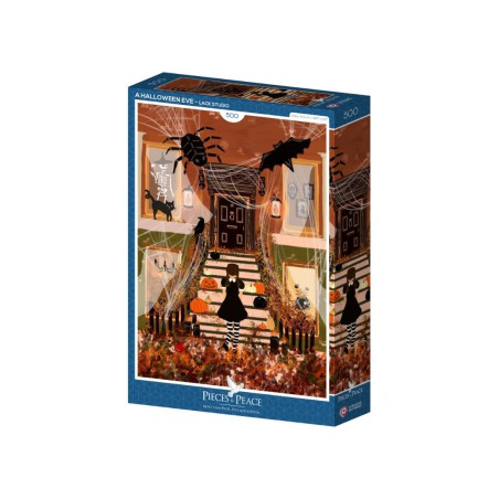 Puzzle 500 pièces - Une veille d'halloween
