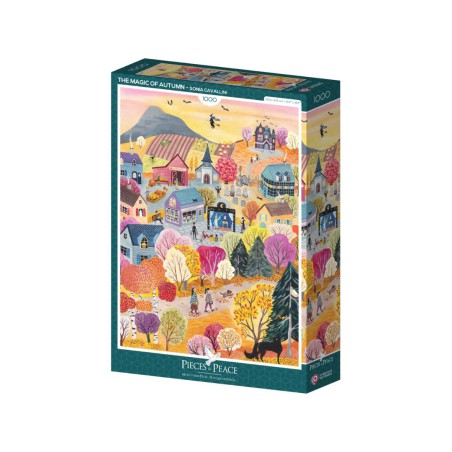 Puzzle 1000 pièces - La magie de l'automne