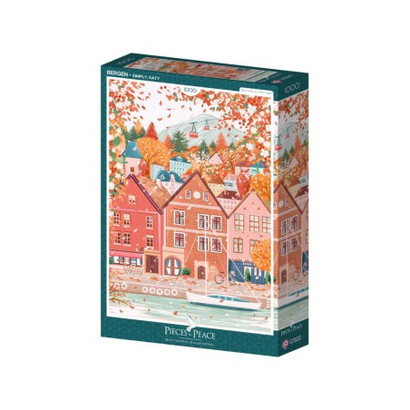 Puzzle 1000 pièces - Bergen