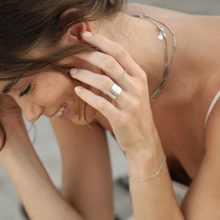 Bijoux argentés Waekura – Finition palladium | Élégance durable et intemporelle