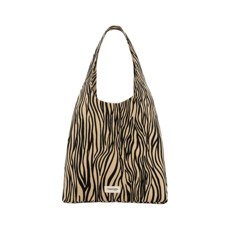 Sac Hobo Richelieu en coton recyclé Rive Droite | Mode durable & artisanale