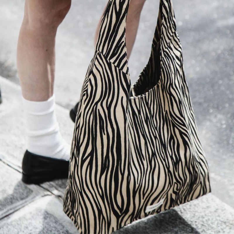 Sac Hobo Richelieu en coton recyclé Rive Droite | Mode durable & artisanale