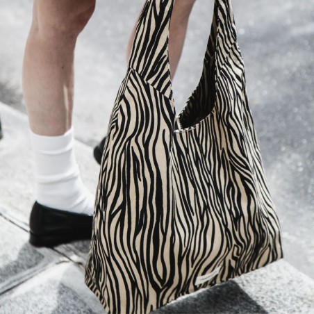 Sac Hobo Richelieu en coton recyclé Rive Droite | Mode durable & artisanale