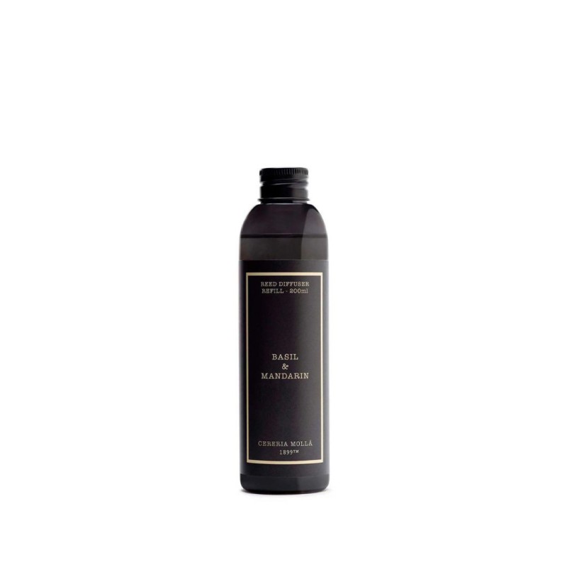 Recharge diffuseur Basil & Mandarin - 200 ml - Cereria mola