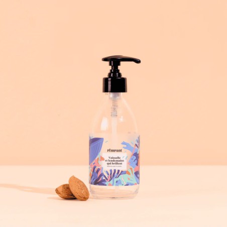 Bouteille liquide vaisselle 250 ml Pimpant | Verre rechargeable