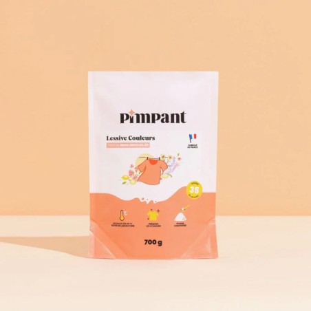 Recharge Lessive Couleurs Pimpant – 35 lavages | Préserve & ravive les teintes