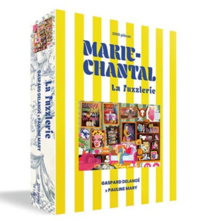 Puzzle 2000 pièces Marie-Chantal « Libre comme l’art » – La Puzzlerie