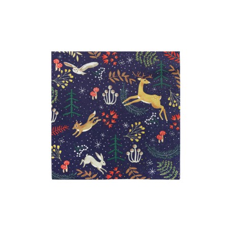 Serviette en papier Twilight Woodland