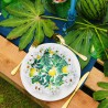 Serviette en papier Tropical Fiesta Palm Lemon - Talking Tables