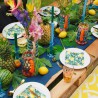 Serviette en papier Tropical Fiesta Palm Lemon - Talking Tables
