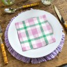 Serviette en papier Mellow Lilac & Green - Talking Tables