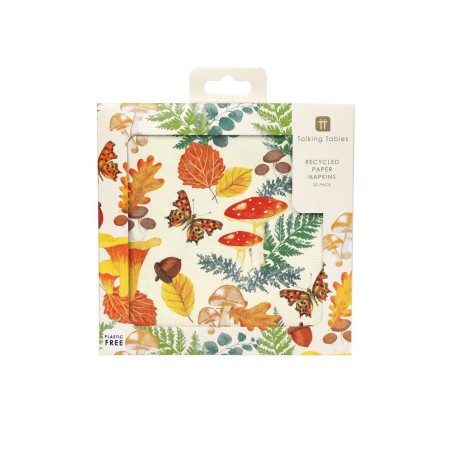 Serviette en papier Forest Autumn - Talking Tables
