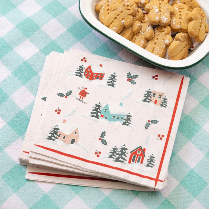 Serviette en papier Fun Santa - Talking Tables