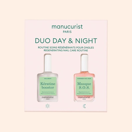 Soin des ongles - Duo day/night - kératine/masque - Manucurist