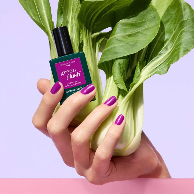 Vernis semi-permanent Green Flash Manucurist – Brillance & formule clean
