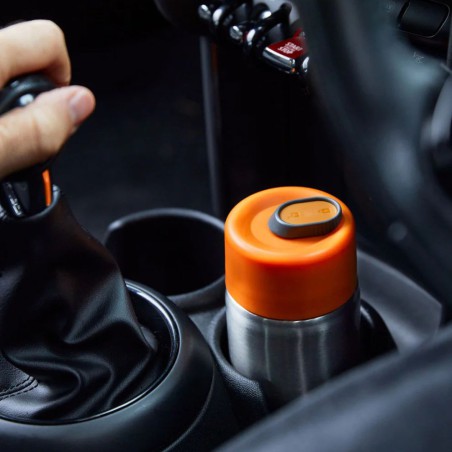 Gobelet isotherme Orange 340 ml Black+Blum – réutilisable, design & étanche