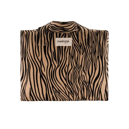Sac 24 heures Célestins Zebra – Rive Droite | Sac week-end en coton recyclé durable