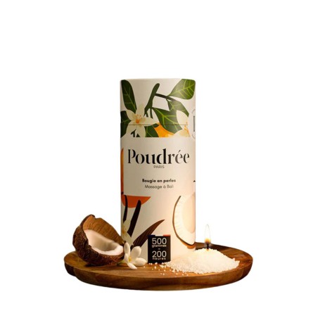 Massage à Bali – Parfum Exotique Naturel pour Bougies – Poudrée Paris
