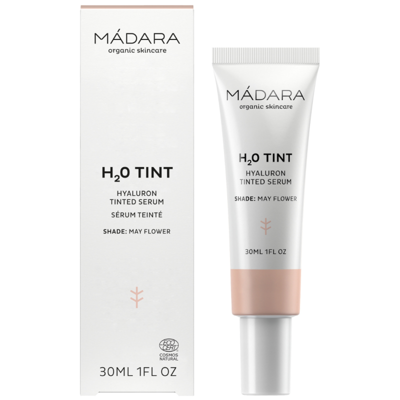 H2O Hyaluron Tinted Serum MÁDARA – Soin & teint unifié vegan