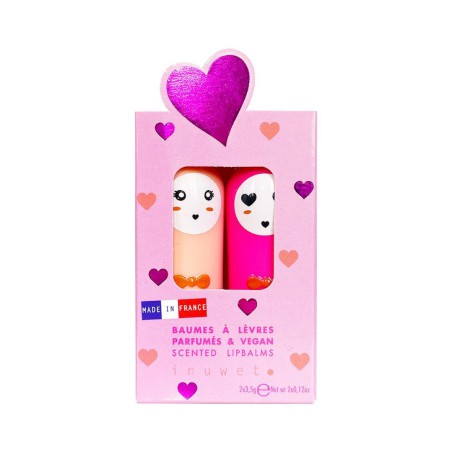 Duo Baumes à Lèvres Enfants INUWET – Vegan & Made in France | Lucie in the R