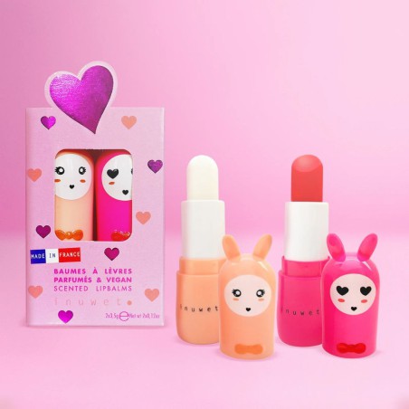 Duo Baumes à Lèvres Enfants INUWET – Vegan & Made in France | Lucie in the R