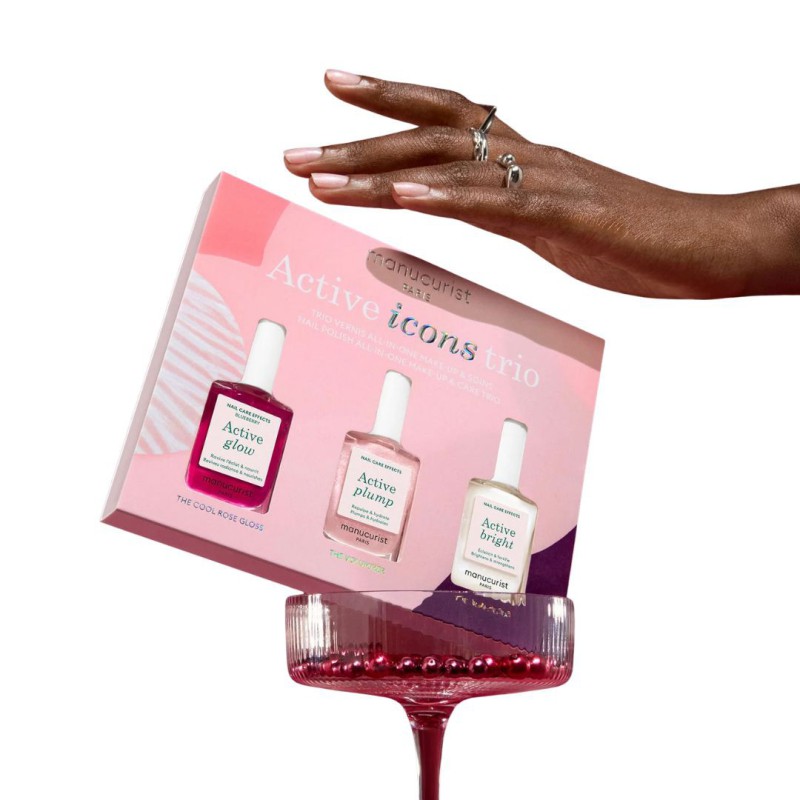 Manucurist - Trio de Vernis à Ongles Enfant Bonnie-Janice-Lily - Facile à Enlever à l'Eau