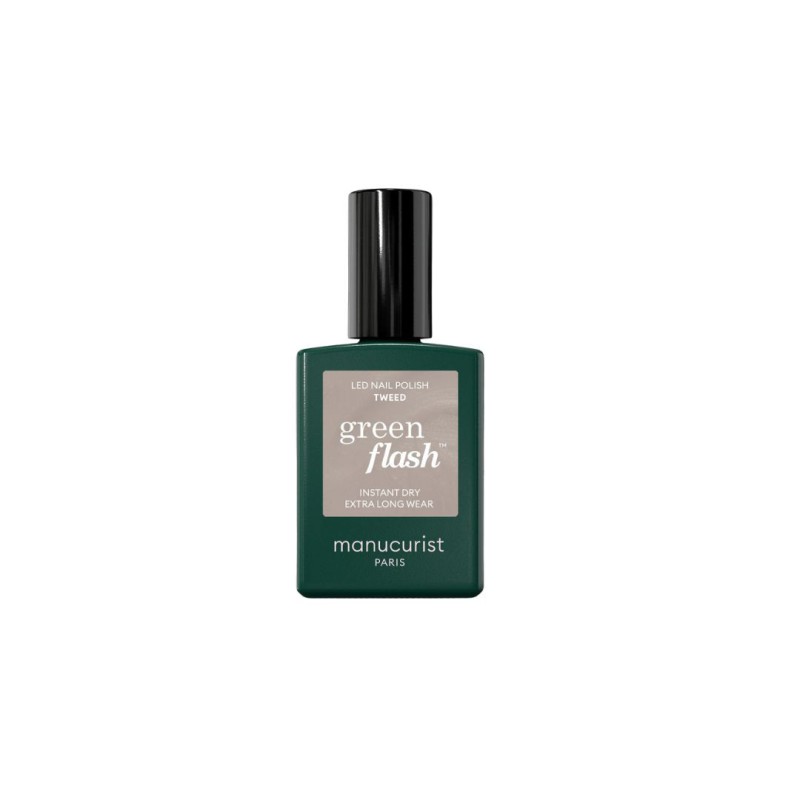 *Vernis à ongles semi-permanent GREEN Flash Tweed - Manucurist
