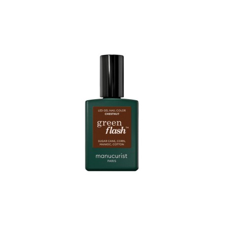 Manucurist - Vernis à ongles semi-permanent GREEN Flash - Chestnut