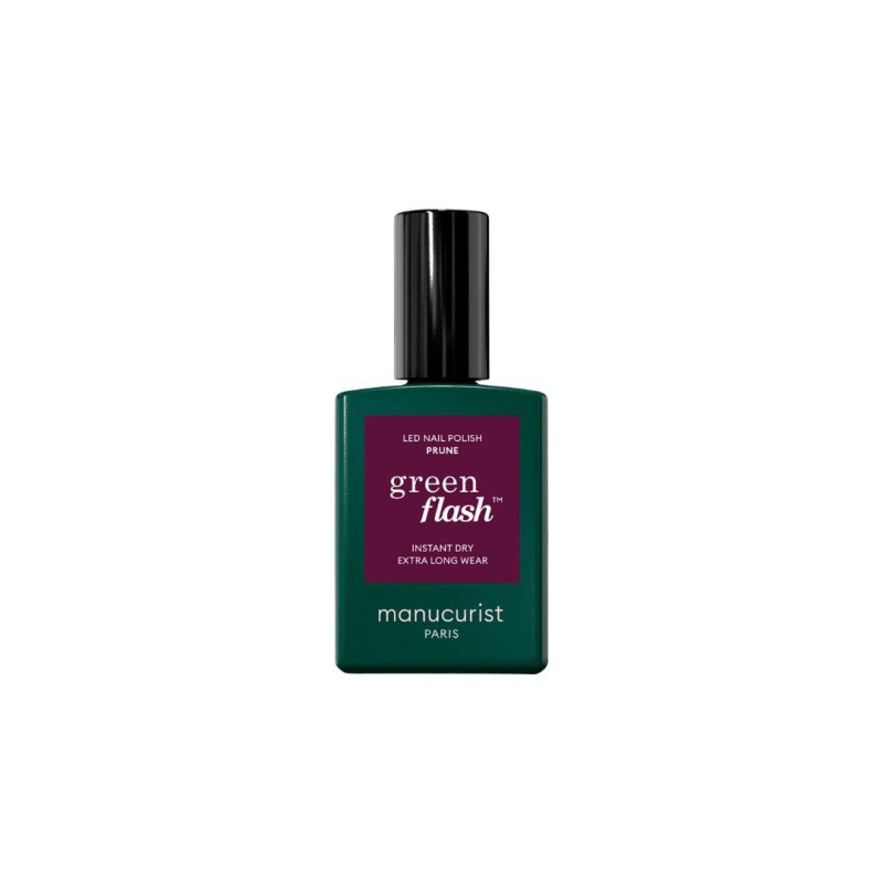 Manucurist - Vernis à ongles semi-permanent GREEN Flash - Prune