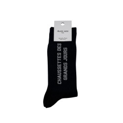 Félicie Aussi - Chaussettes Paillettes Dancing Queen Rose