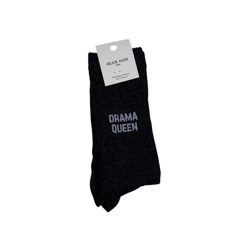 Félicie Aussi - Chaussettes Paillettes Dancing Queen Rose